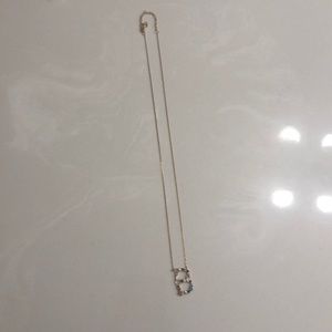 Anthropologie  “B” necklace